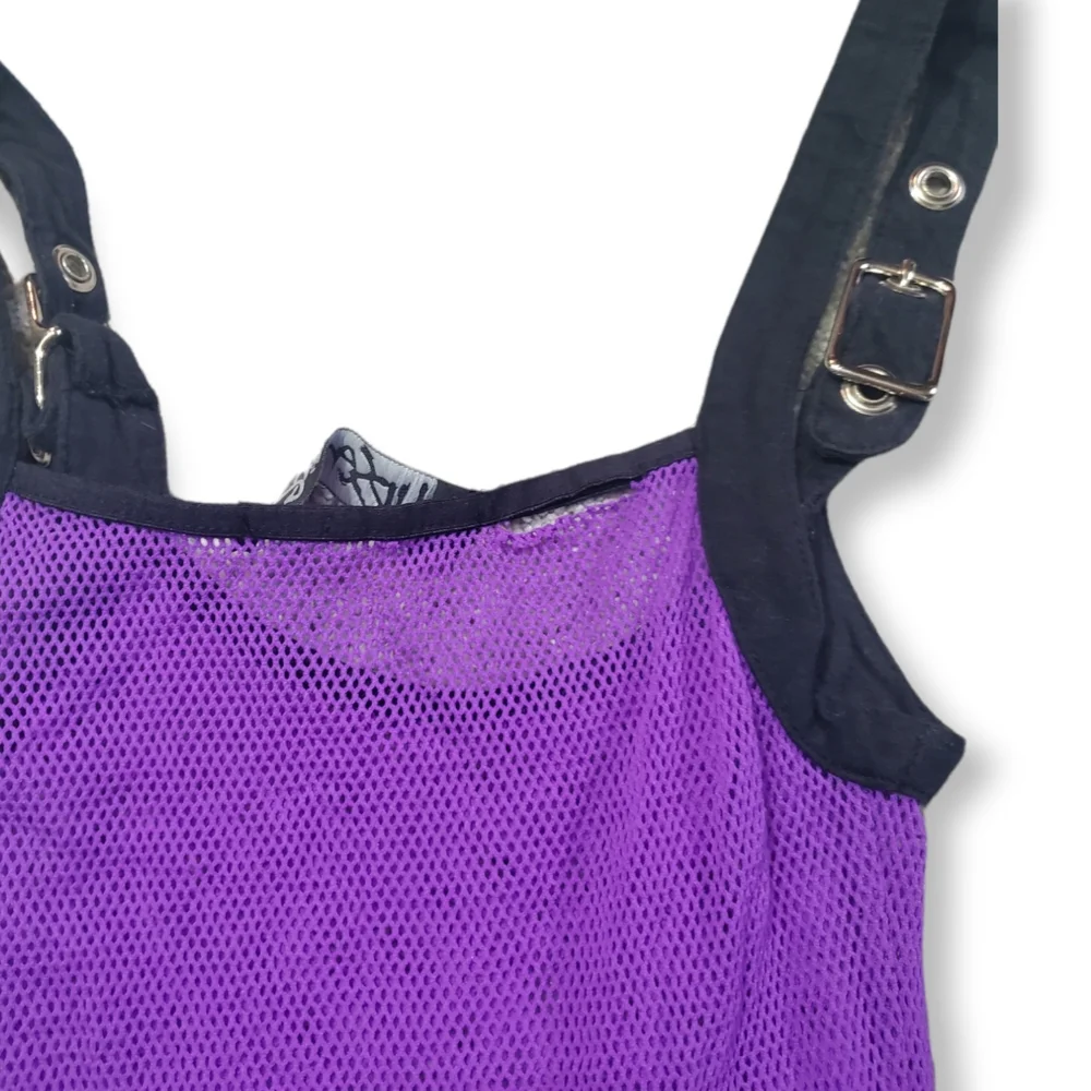 Lip Service Large Purple Mesh Tank Top - Picture 10 of 14
